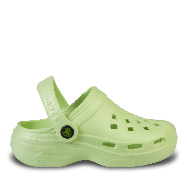 Toddlers' Beach Dawgs Clogs - Lime Green