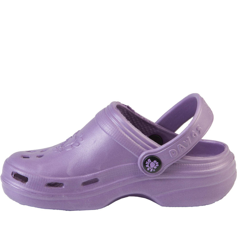 Toddlers' Beach Dawgs Clogs - Purple