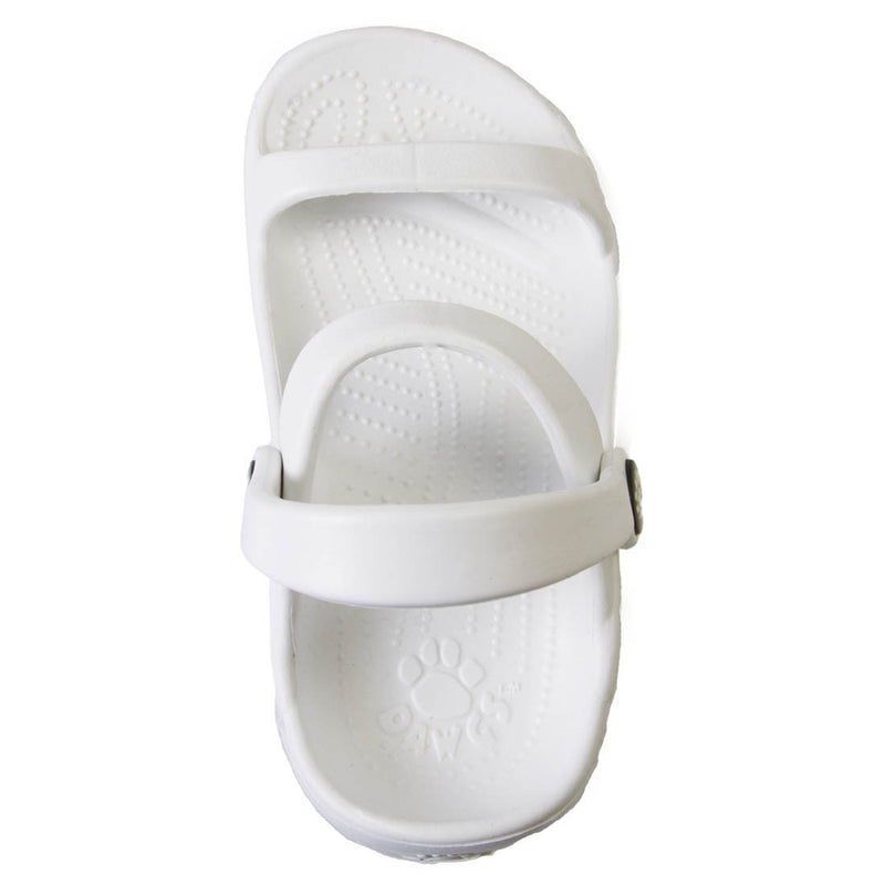Kids' 3-Strap Sandals - White