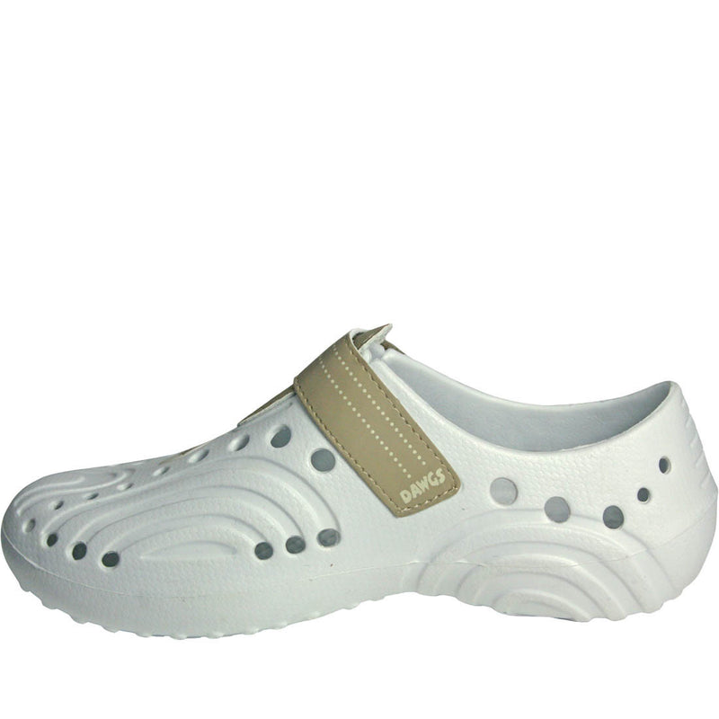 Women's Ultralite Spirit Shoes - White with Tan