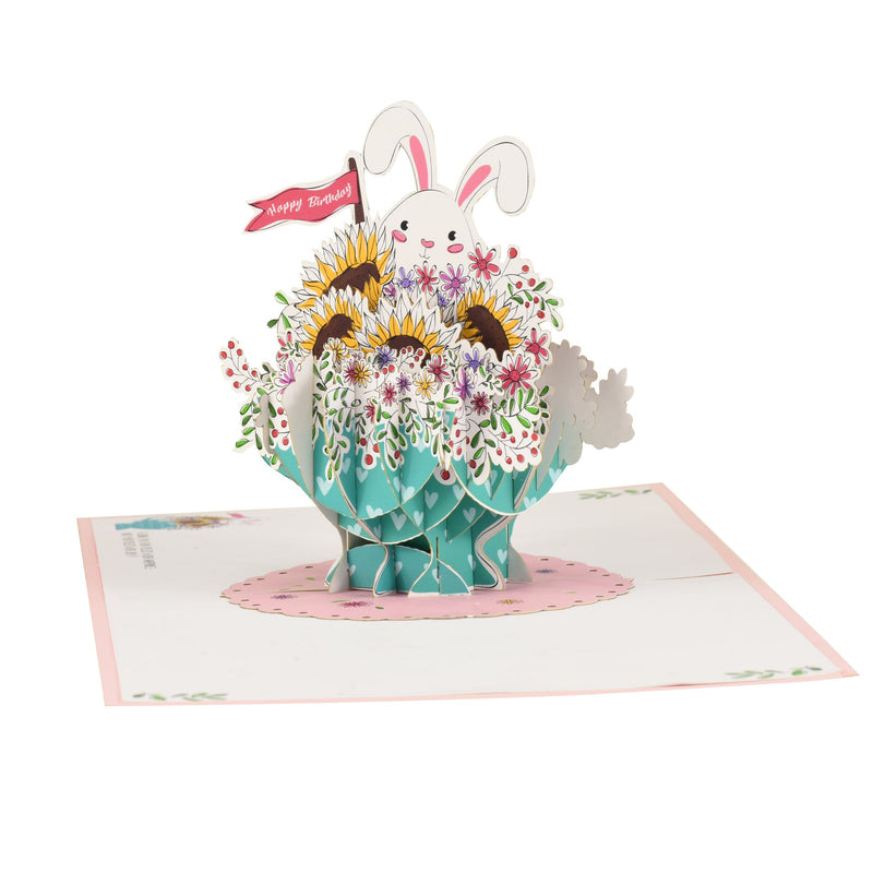 Flower cup Bunny