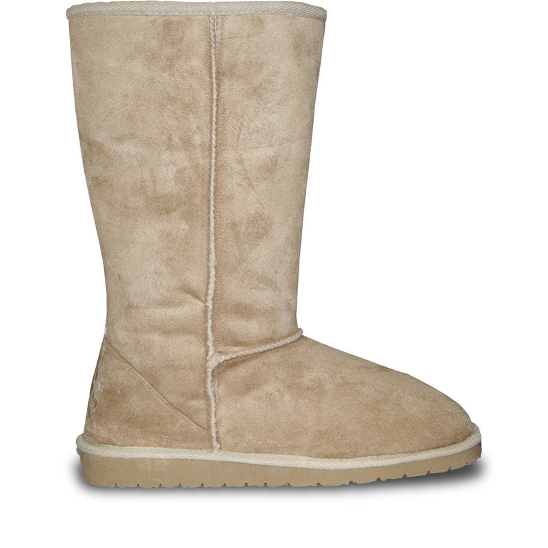 Women's 13-inch Microfiber Boots - Natural