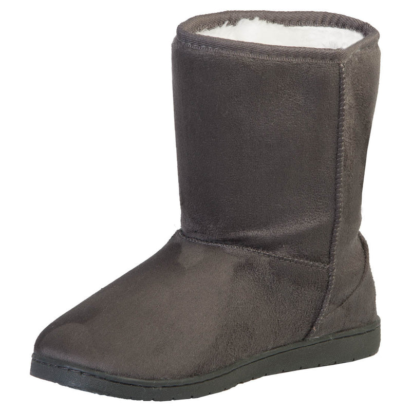 Women's 9-inch Microfiber Boots - Gray