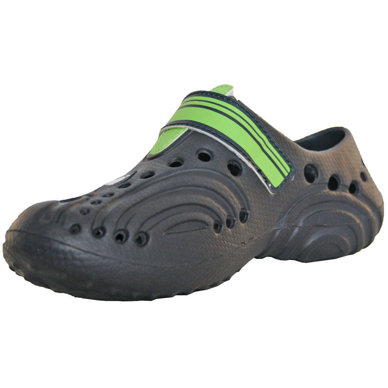 Hounds Kids' Ultralite Shoes - Navy with Lime Green