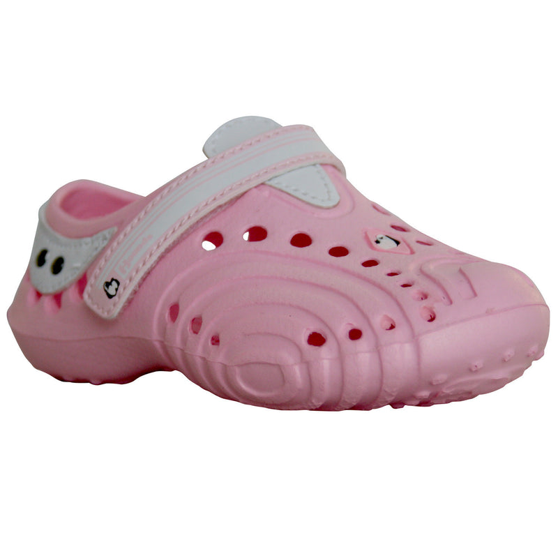 Hounds Toddlers' Ultralite Shoes - Soft Pink with White