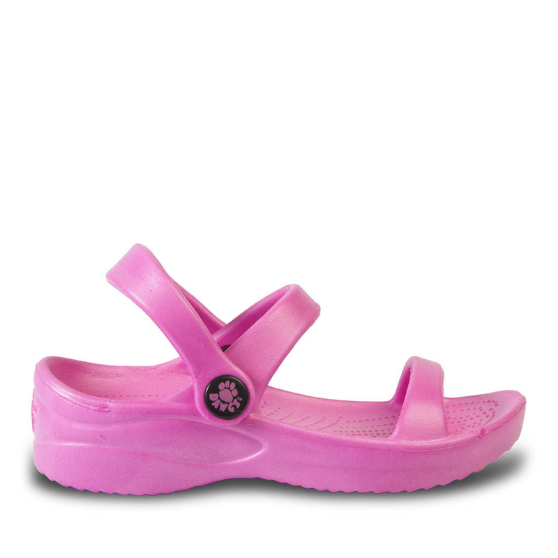 Kids' 3-Strap Sandals - Hot Pink