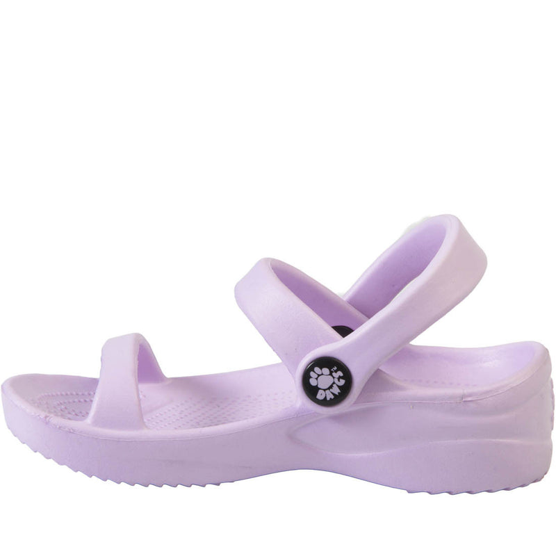 Kids' 3-Strap Sandals - Lilac