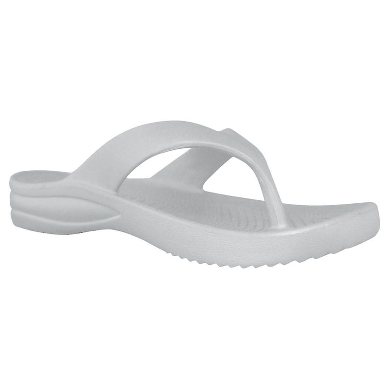 Dawgs Women's Flip Flops - White