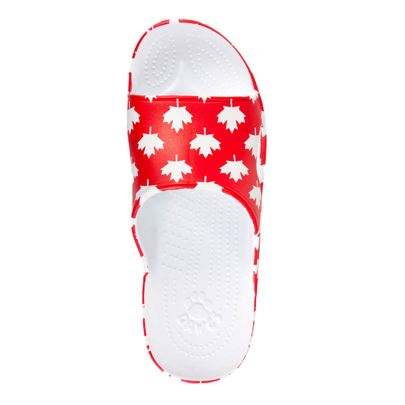Men's Slides - Canada (Red/White)