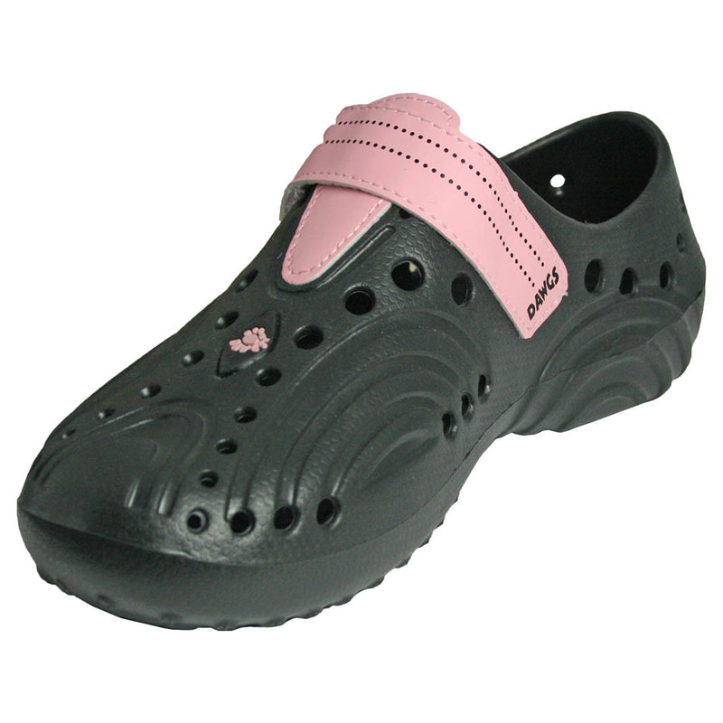 Women's Ultralite Spirit Shoes - Black with Soft Pink